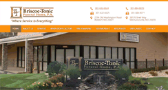 Desktop Screenshot of briscoe-tonicfuneralhome.com